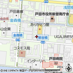 駒澤金属工業株式会社周辺の地図