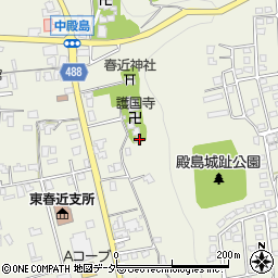 長野県伊那市東春近中殿島7388周辺の地図