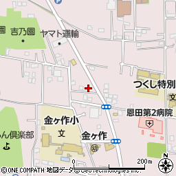 千葉県松戸市金ケ作274-67周辺の地図