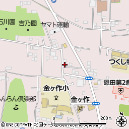 千葉県松戸市金ケ作274-18周辺の地図