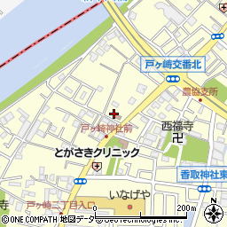 埼玉県三郷市戸ヶ崎2262周辺の地図
