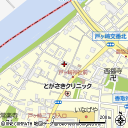 埼玉県三郷市戸ヶ崎2263周辺の地図