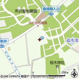 埼玉県所沢市下新井1384周辺の地図