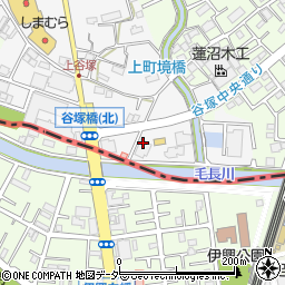 タイトー物流サービス株式会社　谷塚営業所周辺の地図