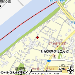 埼玉県三郷市戸ヶ崎2254周辺の地図