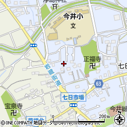 七日市場公園周辺の地図