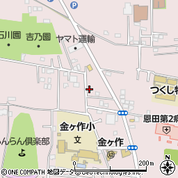 千葉県松戸市金ケ作274-17周辺の地図