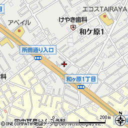 長坂商店周辺の地図