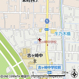 千葉県松戸市古ケ崎2550周辺の地図