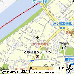 埼玉県三郷市戸ヶ崎2267-5周辺の地図
