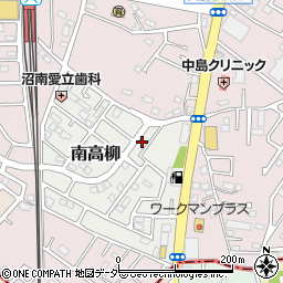 千葉県柏市南高柳16-5周辺の地図