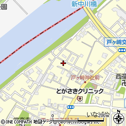 埼玉県三郷市戸ヶ崎2265-2周辺の地図
