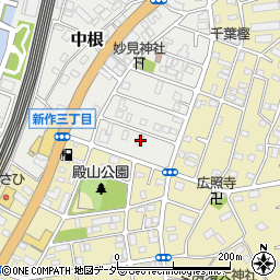 千葉県松戸市中根526周辺の地図