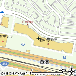 クラブジャパン周辺の地図