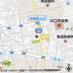 ローヤルシティ川口幸町周辺の地図