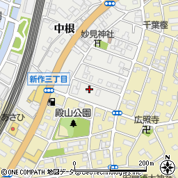 千葉県松戸市中根524周辺の地図