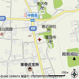 長野県伊那市東春近中殿島2801周辺の地図