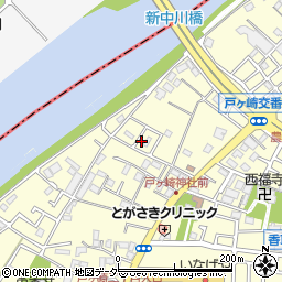 埼玉県三郷市戸ヶ崎2267-52周辺の地図