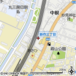 千葉県松戸市中根160周辺の地図