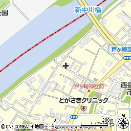 埼玉県三郷市戸ヶ崎2265周辺の地図