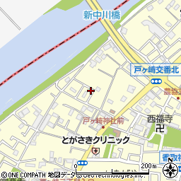 埼玉県三郷市戸ヶ崎2267-40周辺の地図