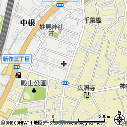 千葉県松戸市中根482周辺の地図