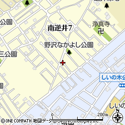 野沢第一公園周辺の地図