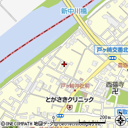 埼玉県三郷市戸ヶ崎2267-59周辺の地図