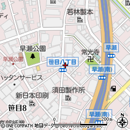 吉田荘周辺の地図