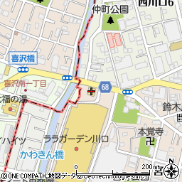 ガスト西川口店周辺の地図