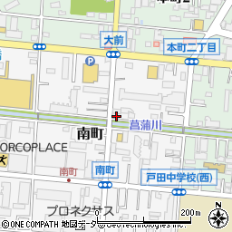 熊木精肉店周辺の地図