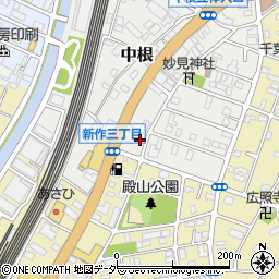 千葉県松戸市中根535周辺の地図