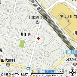 吉沢荘周辺の地図