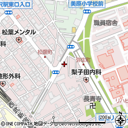 三栄シティパル周辺の地図