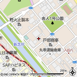 日本衛生周辺の地図