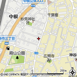 千葉県松戸市中根479周辺の地図