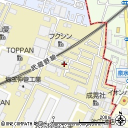 伊藤コーポ周辺の地図