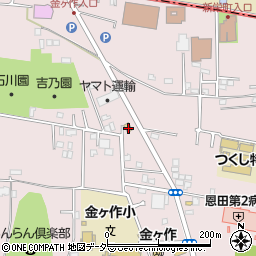 千葉県松戸市金ケ作274-73周辺の地図