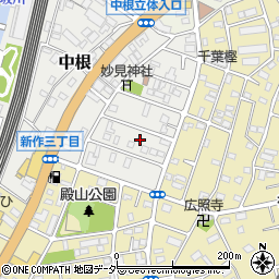 千葉県松戸市中根501周辺の地図