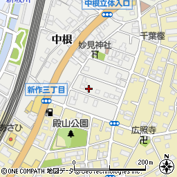 千葉県松戸市中根488周辺の地図