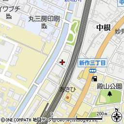 千葉県松戸市中根115周辺の地図