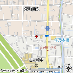 千葉県松戸市古ケ崎2553周辺の地図