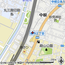 千葉県松戸市中根155周辺の地図