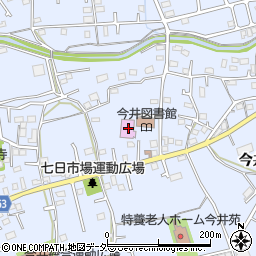今井市民センター周辺の地図