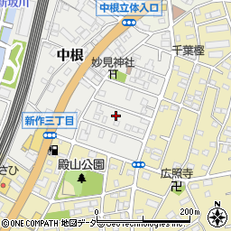 千葉県松戸市中根500周辺の地図