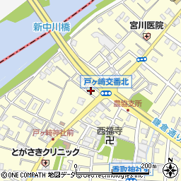 埼玉県三郷市戸ヶ崎2308-2周辺の地図