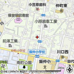 埼玉県川口市仲町周辺の地図