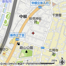 千葉県松戸市中根498周辺の地図