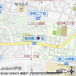 セブンイレブン戸田喜沢南２丁目店周辺の地図