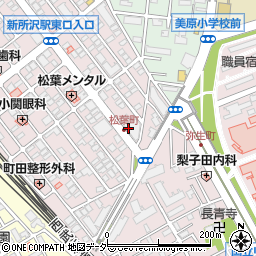 レクセルマンション新所沢周辺の地図